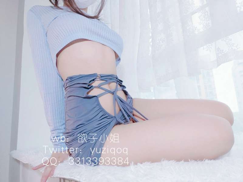 小蔡头喵喵喵 灰色包臀 [59P+2V/1.07G]