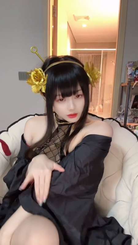 高质量coser阿九从不咕咕(九言)定制新作炮机 [1V/101M]