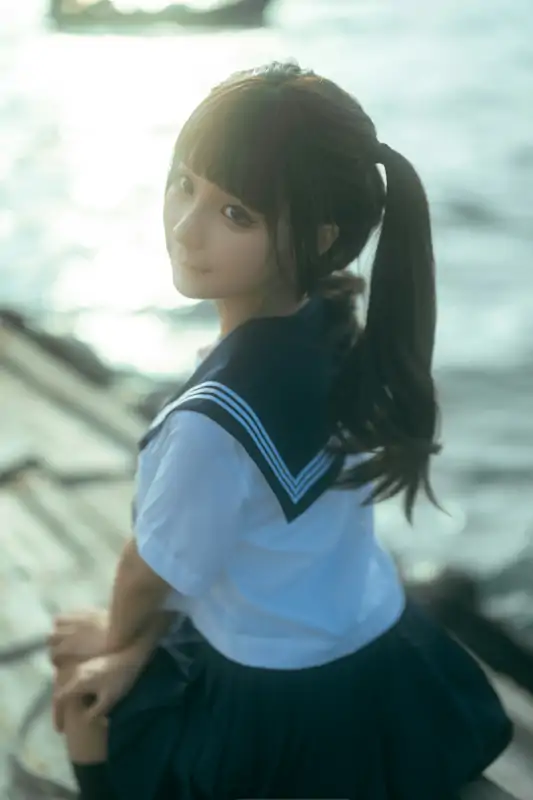 高质量coser蠢沫沫新作海风与小电车 [139P/1.03G]