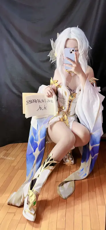 沐沐酱 – 新作 9分钟 Cos貂蝉仲 夏夜之梦星元 [38P+3V/1.09G]