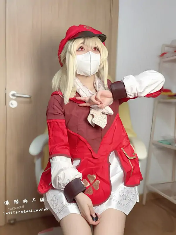 懒懒睡不醒 – 新作 7分钟 Cos可莉 [45P+1V/1.18G]