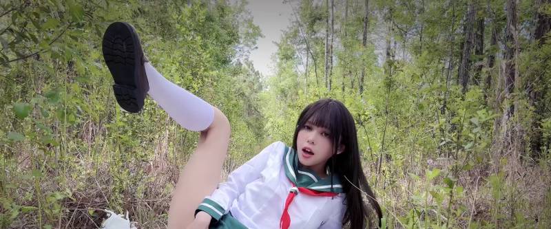 Kittyxkum绯红小猫-新作，戈薇在茫茫荒野中需要帮助[1V/543.5M]