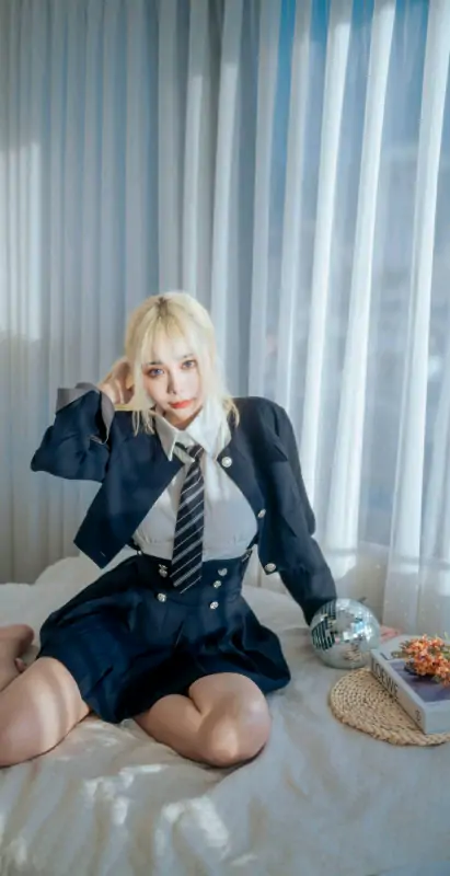 遥HARUKA – 新作 [自购首发] 13分钟 Cos學生服妹妹 [88P+1V/1.21G]