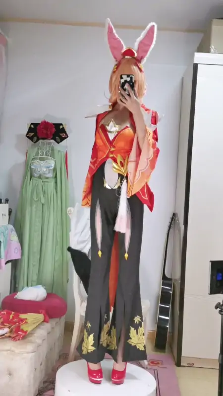 沐沐酱 – 新作 13分钟 Cos王者荣耀 公孙离 [1P+5V/841MB]